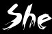 She